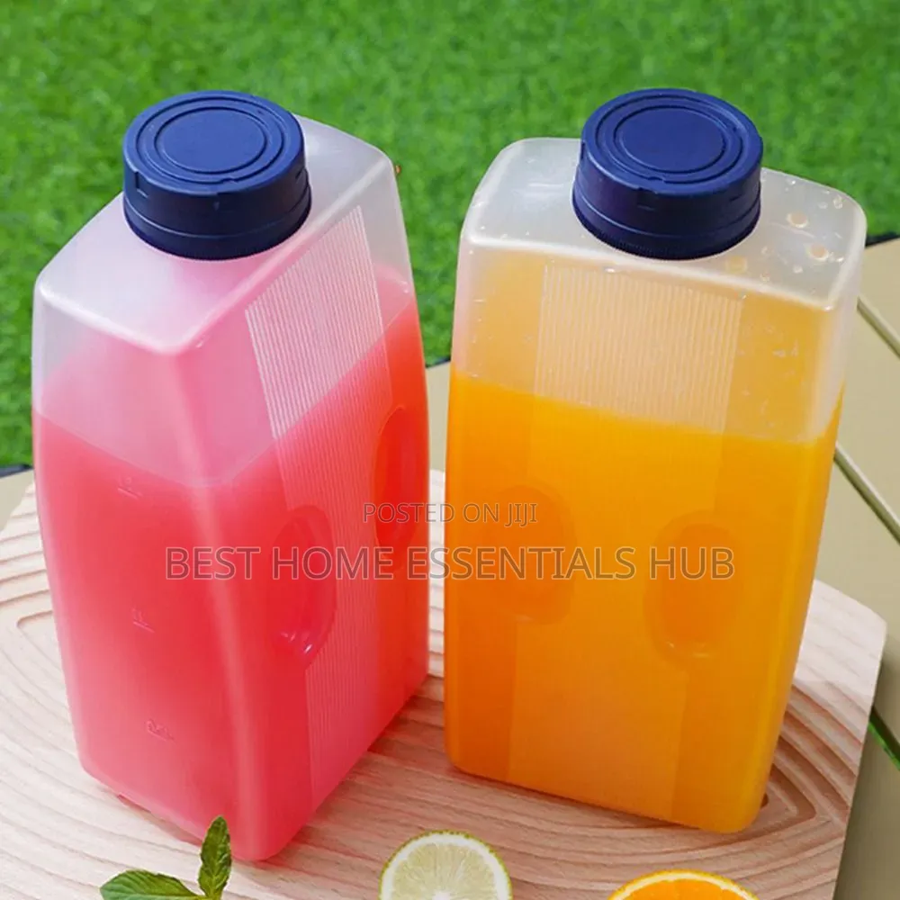 *2l High-Temperature Resistant, Anti-Fall Cold Water/Juice Bottle