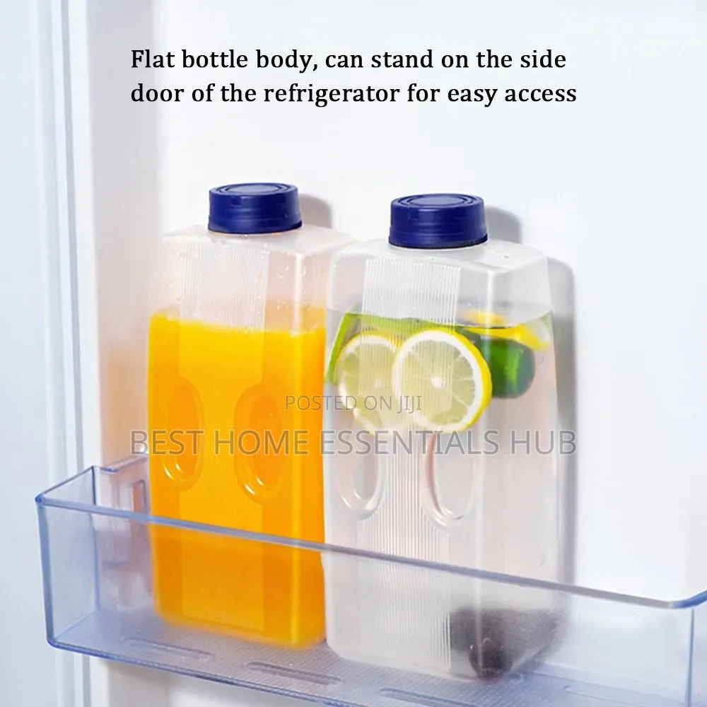 *2l High-Temperature Resistant, Anti-Fall Cold Water/Juice Bottle