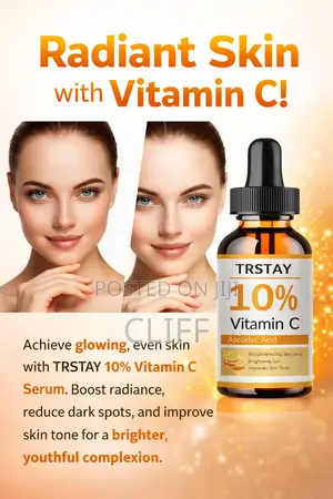 Trstay 10% Vitamin C Essence – Brighten Glow Naturally