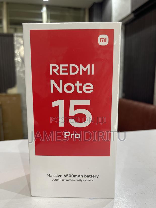 New Xiaomi Redmi Note 15 Pro 256 GB Black