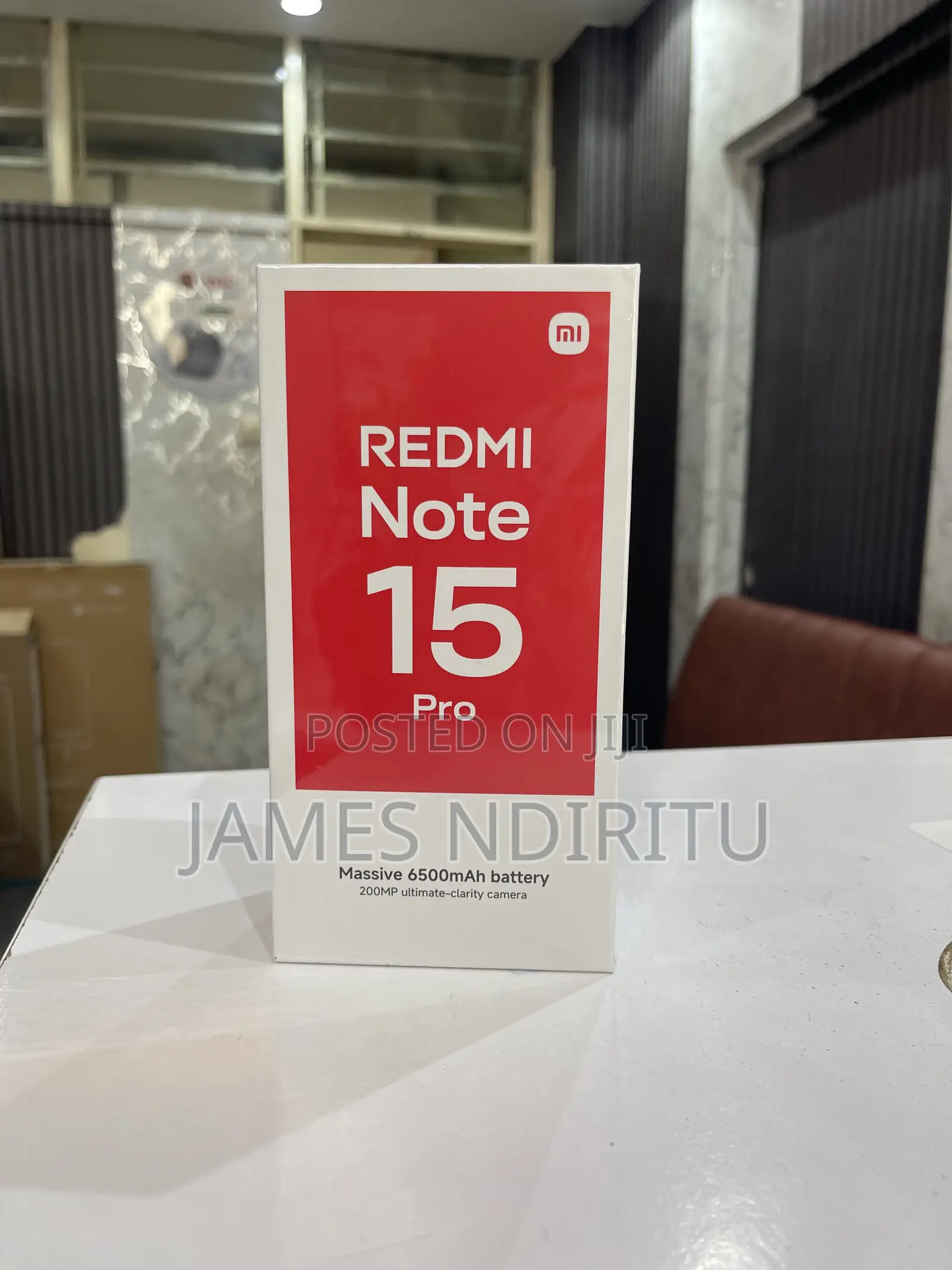 New Xiaomi Redmi Note 15 Pro 256 GB Black
