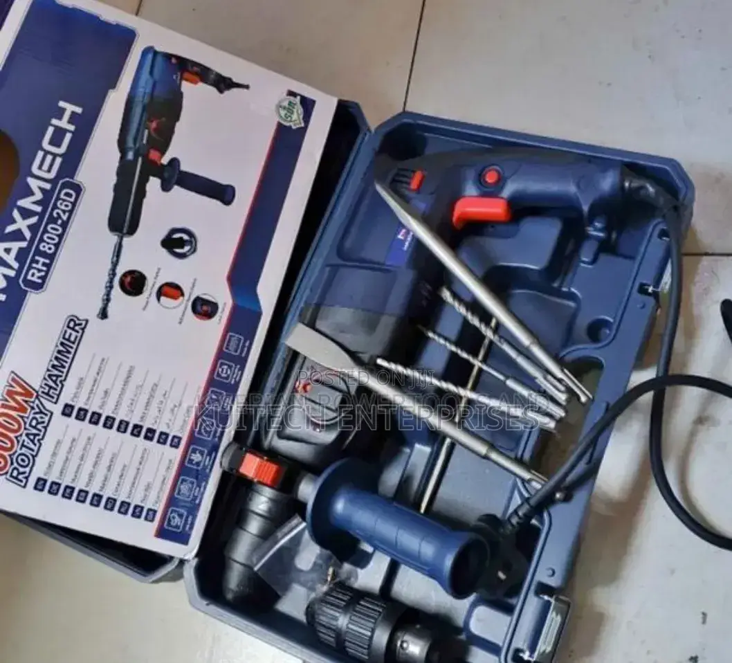 Electric Rotary Hammer Machine/ Maxmech Rotary Hammer 800w