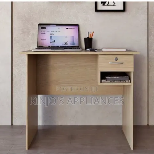 Aneto Office Desk 0.9m White Oak Now