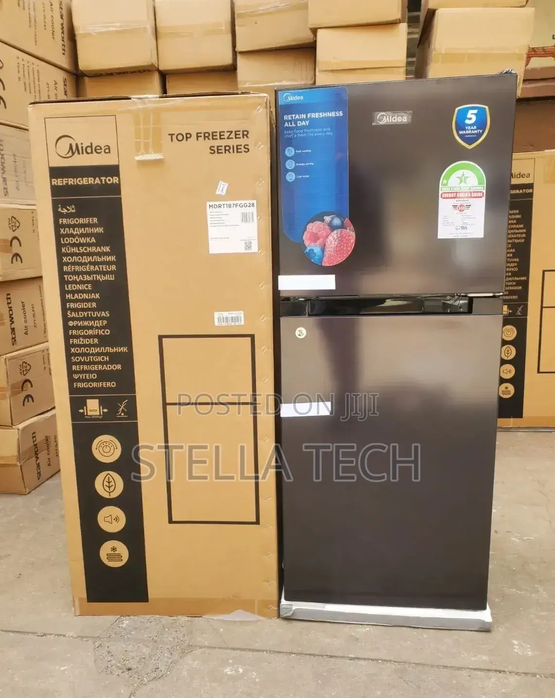 Media 240 Litres Double Door Refrigerator