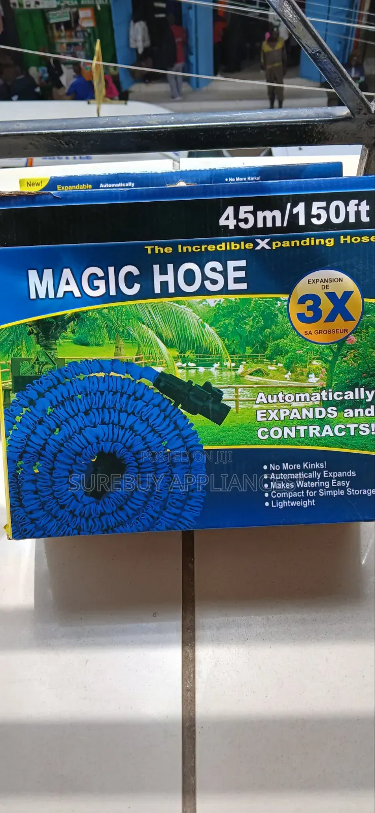 45m Stretchable Magic Water Hose With Spray Nozzle