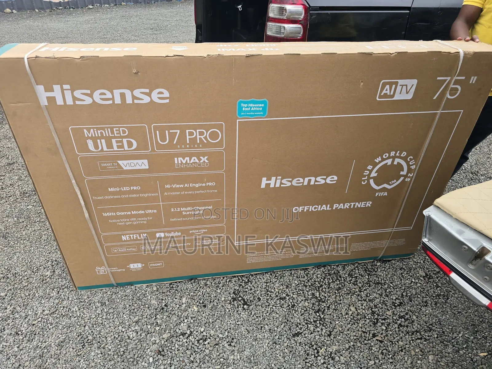Hisense 75′′ U7 165hz Uled Mini Led Pro Vidaa Tv – 75u7qken (New )