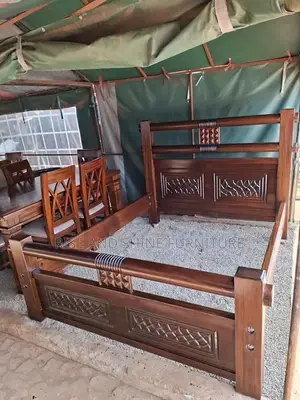 Mahogany Modern Bed