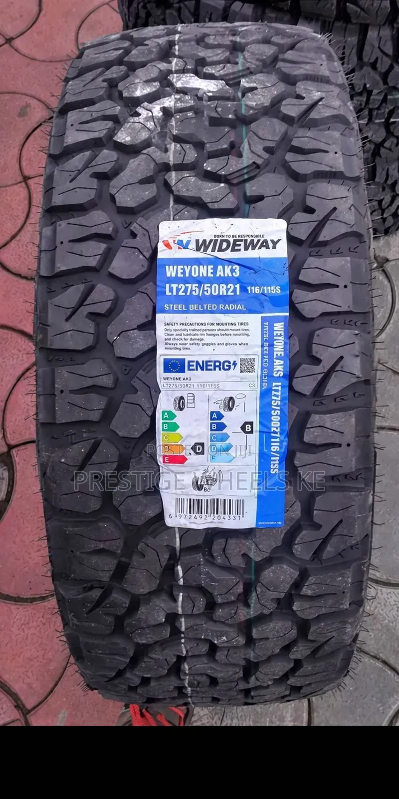Wideway 275/50r21 a/T Tires