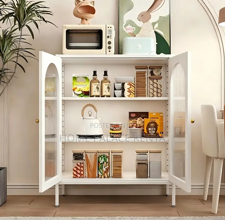 Kitchen Cabinet: Kitchen Cabinet: Compact Wooden Storage Cabinet