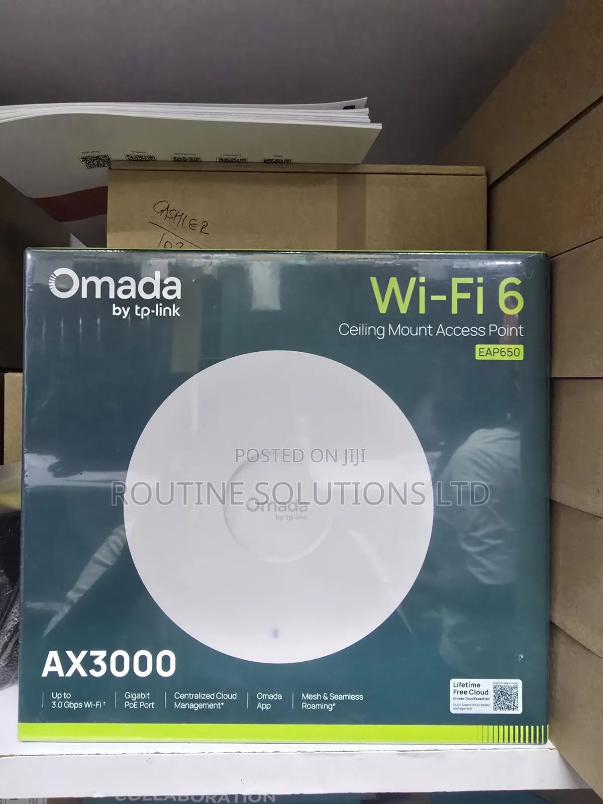 Tp-Link Ax3000 Wifi Access Point Eap650 Mesh Technology