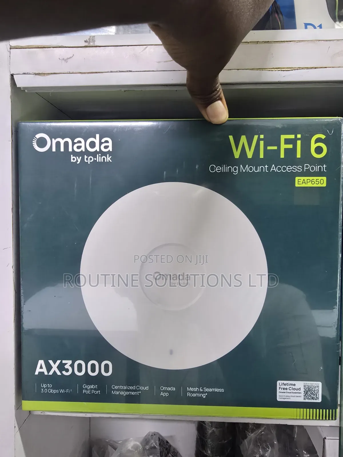 Tp-Link Ax3000 Ceiling Mount Wifi 6 Access Point Eap650