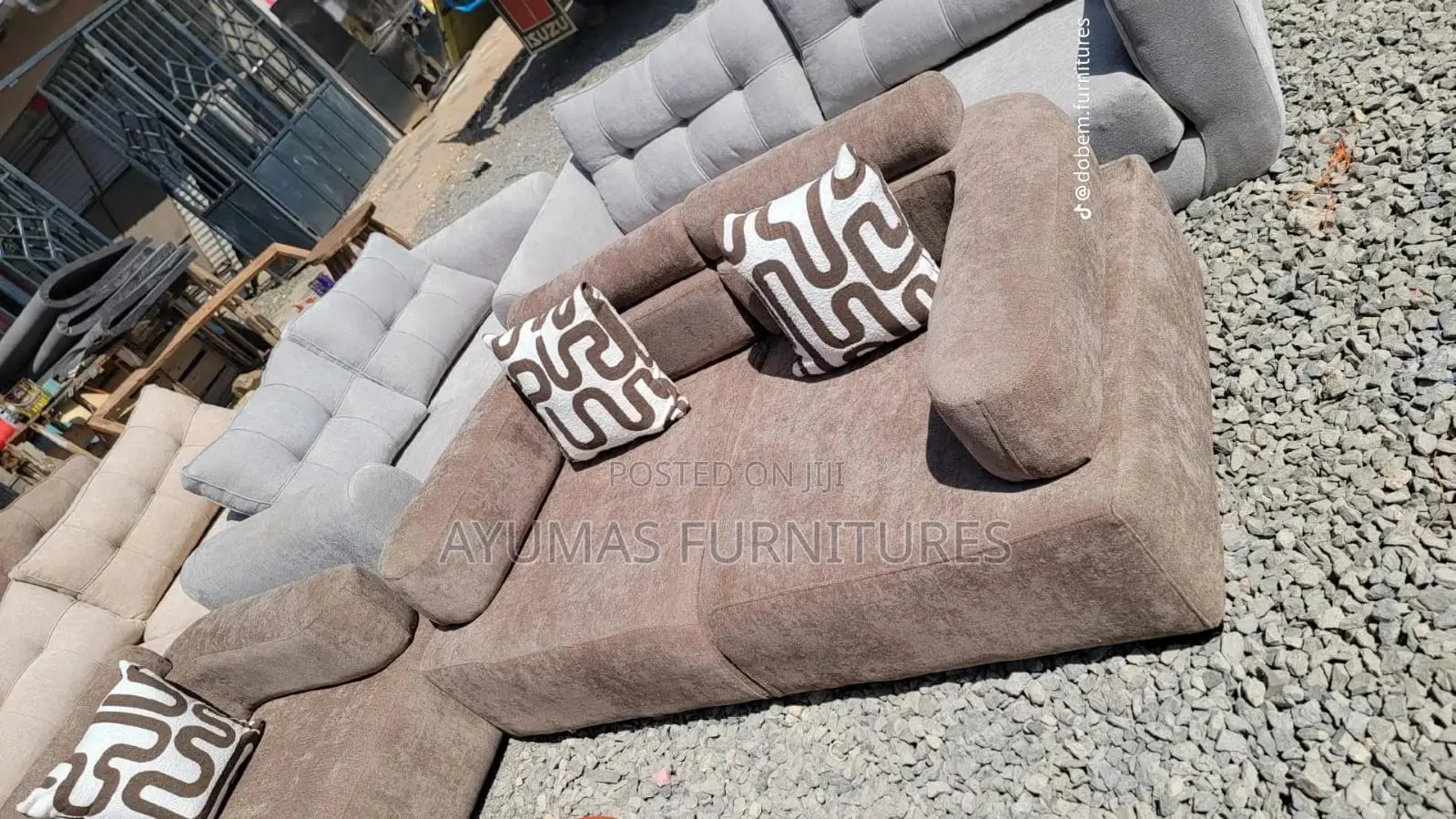 Brown Permanent Seat