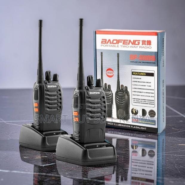 Inbuilt Rechargeable Battery Baofeng Bf-888s Walkie Talkie Radio Calls