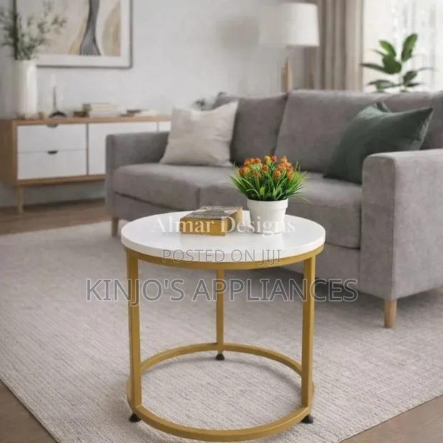Nobel Wooden Round Coffee Table