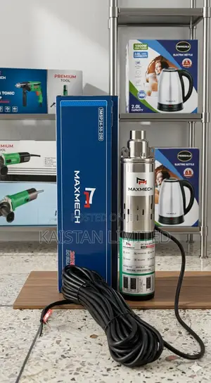 Maxmech 250w Solar Water Pump – 50 Metres / 165ft High Lift
