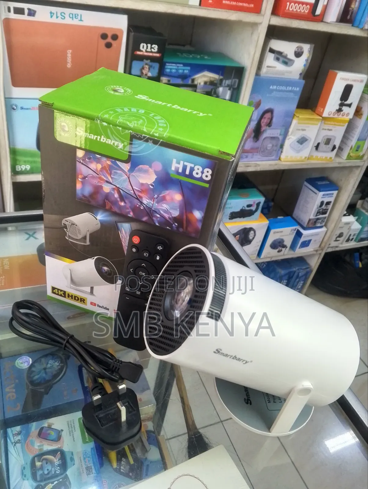 Ht88 Smart Android Mini Projector With Wifi