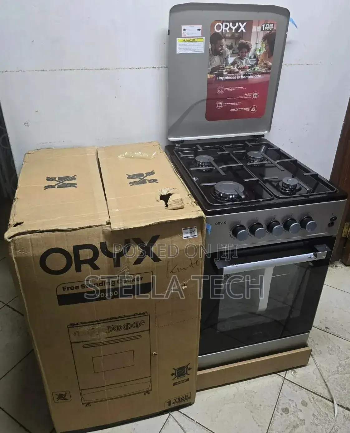 Full Gas Mika Oryx Standing Cooker