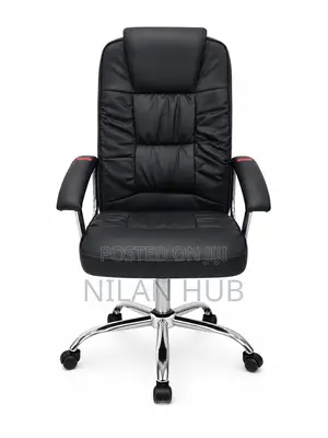 Executive Leather Office Chair – Comfortable Elegant