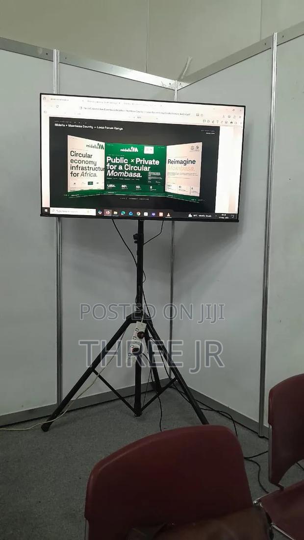 Tv Screen in an Exhibition Set Up 65inch