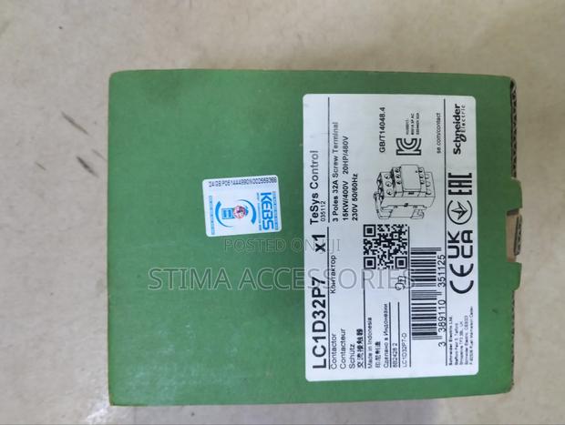 Lc1d32p7 Contactor Schneider