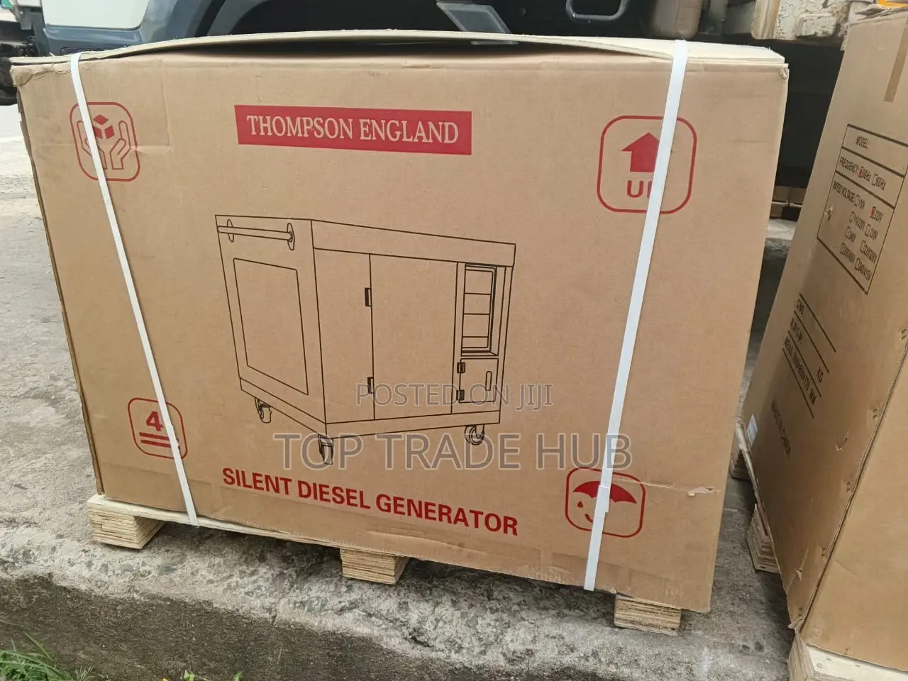 Thompson England Super Silent Diesel Generator 15kva Single Phase