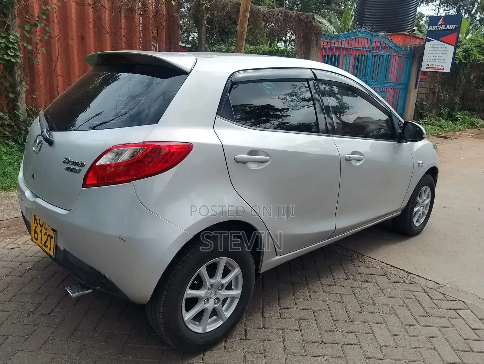 Mazda Demio 2012 Silver