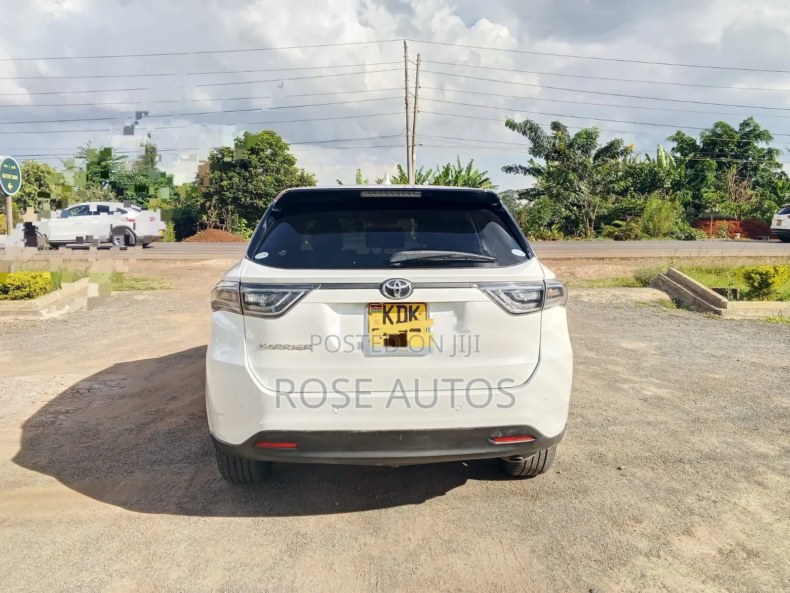 Toyota Harrier 2015 White