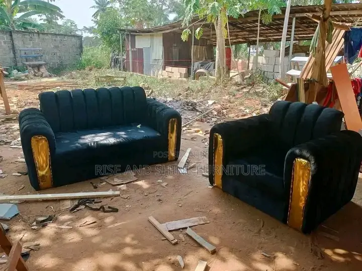 Modern Black Sofa