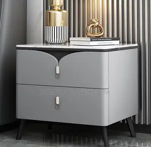 Bedside Stand: Wooden Bedside Table With 2 Drawers