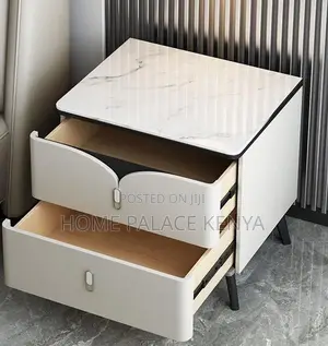 Bedside Stand: Wooden Bedside Table With 2 Drawers