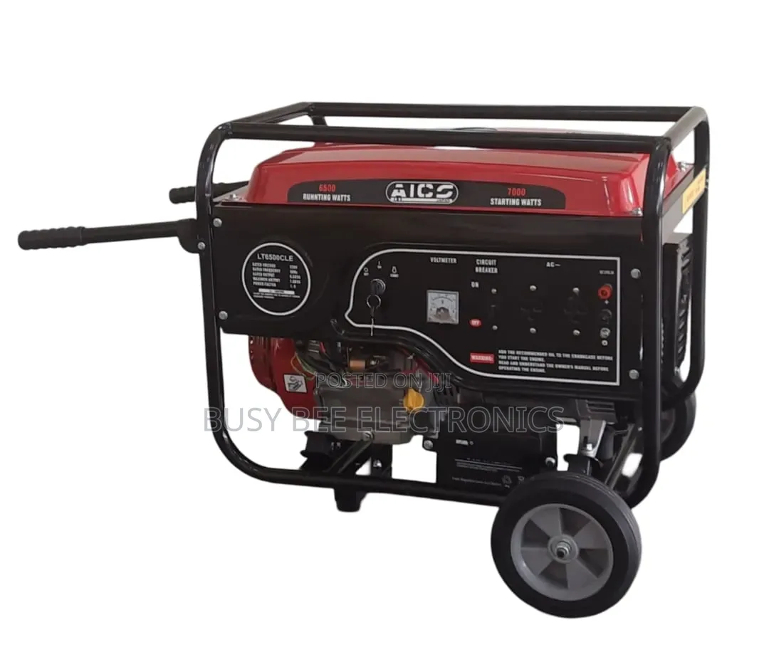 6.5 Kva Aico Lt6500cle Key Start Petrol Generator