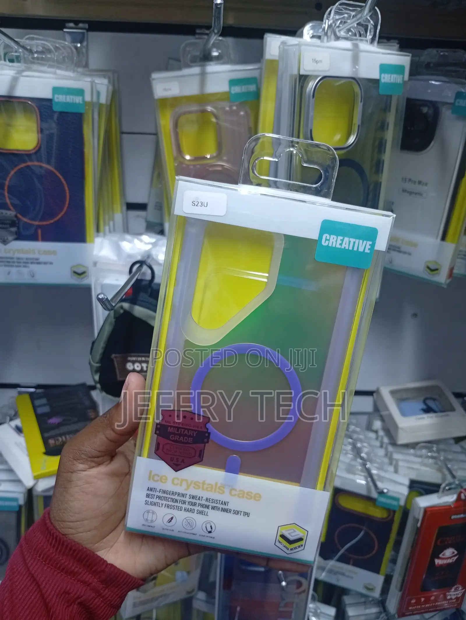 Samsung Galaxy S23 Ultra Fluted Texture Cover