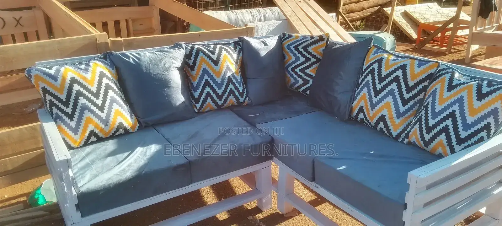 Pallet 6 Seater Sofa