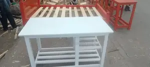 Elegant White Kitchen Table