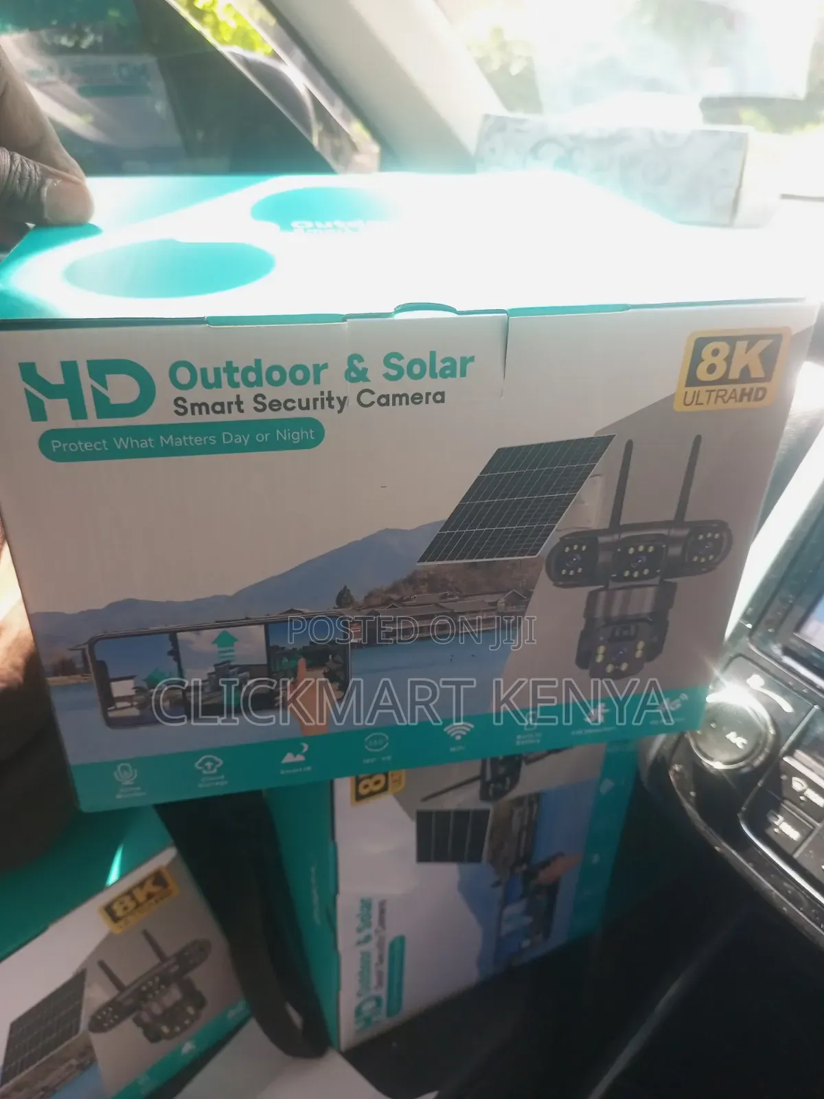 Solar CCTV Camera Wifi 3lens Solar Camera