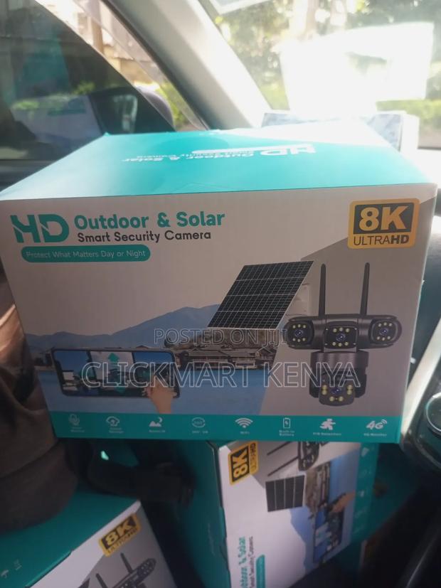 Solar CCTV Camera Wifi 3lens Solar Camera - thumbnail 2