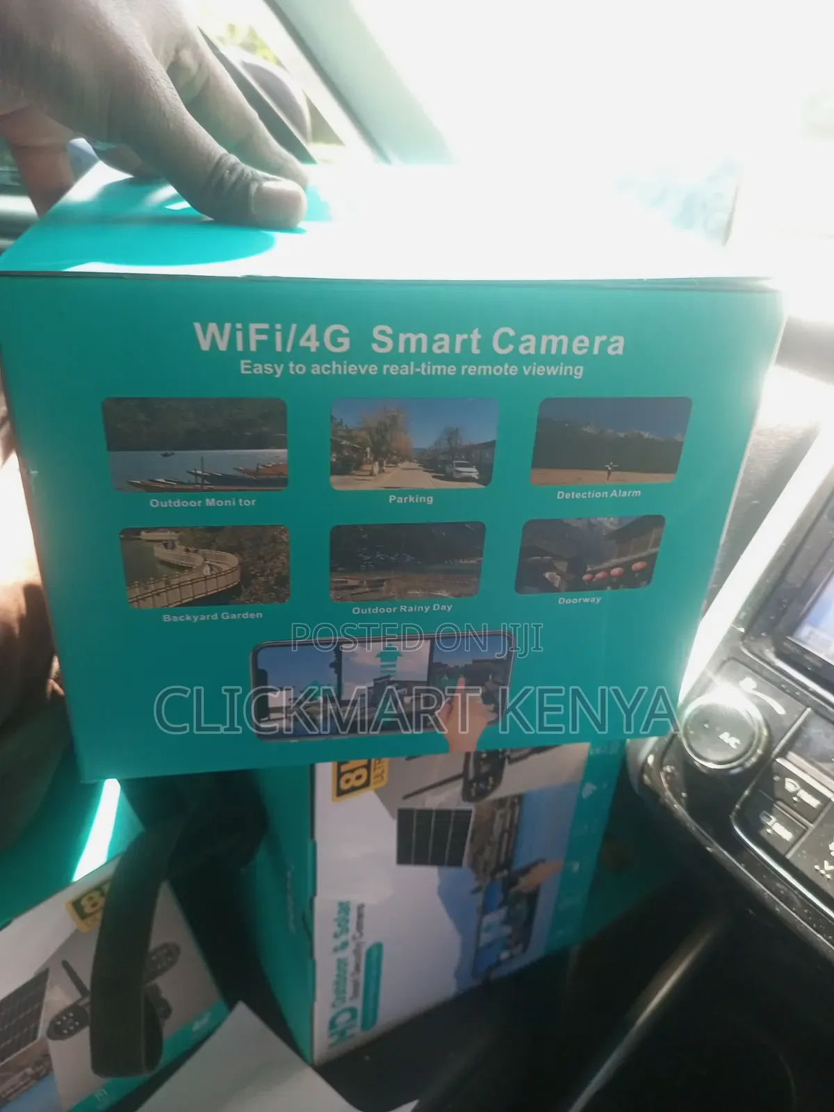 Solar CCTV Camera Wifi 3lens Solar Camera