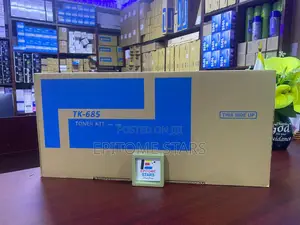 Original Tk-685 Cyan Toner – High-Yield