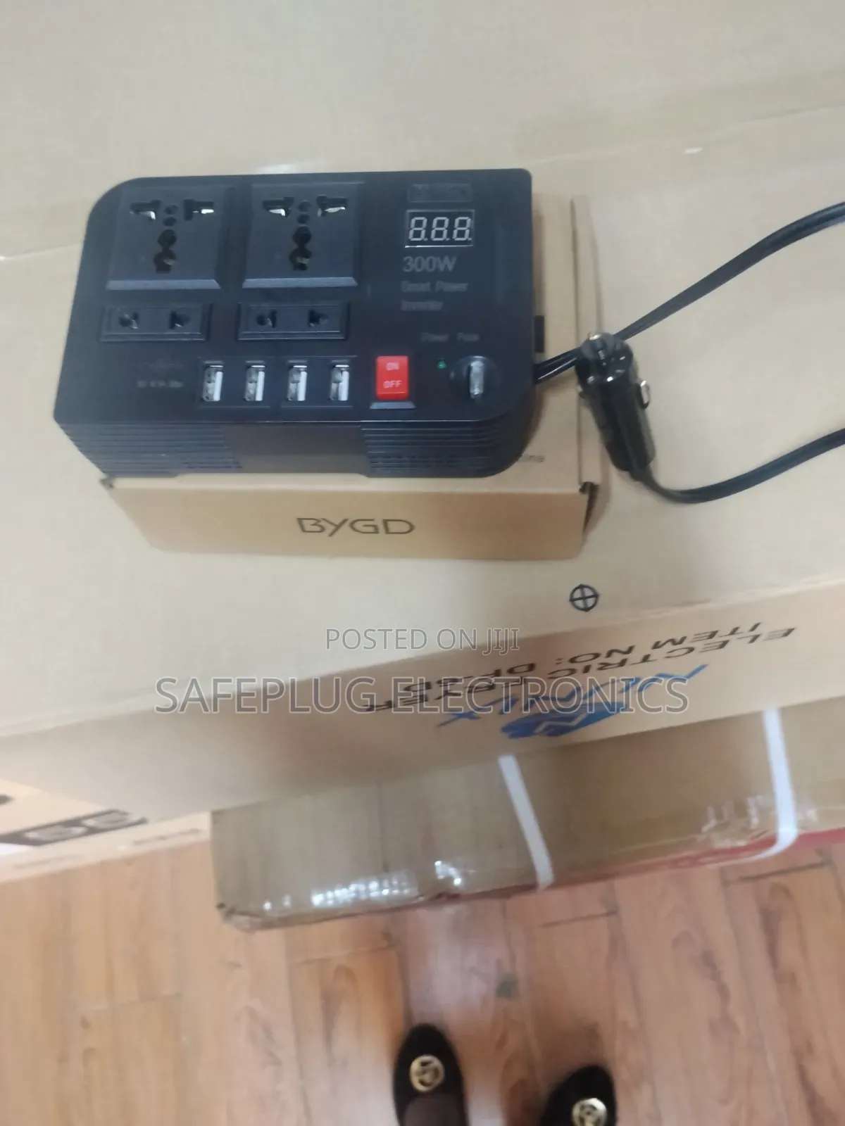 Car Power Inverter 300w – 12v to 220v With Usb
