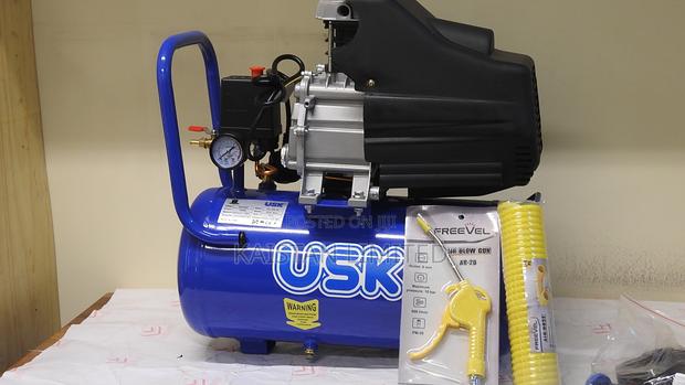 Heavy Duty Usk Air Compressor 25l 1500w for Workshop Use