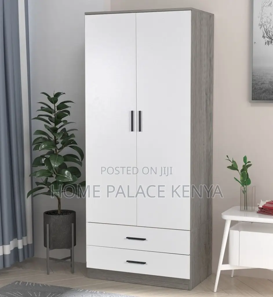 Wardrobe: Wooden Bedroom Cabinet With 2 Doors