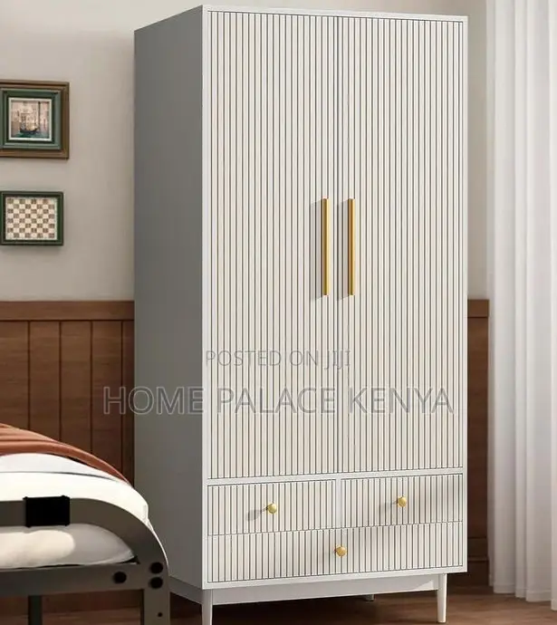 Wardrobe: Wooden Bedroom Cabinet With 2 Doors