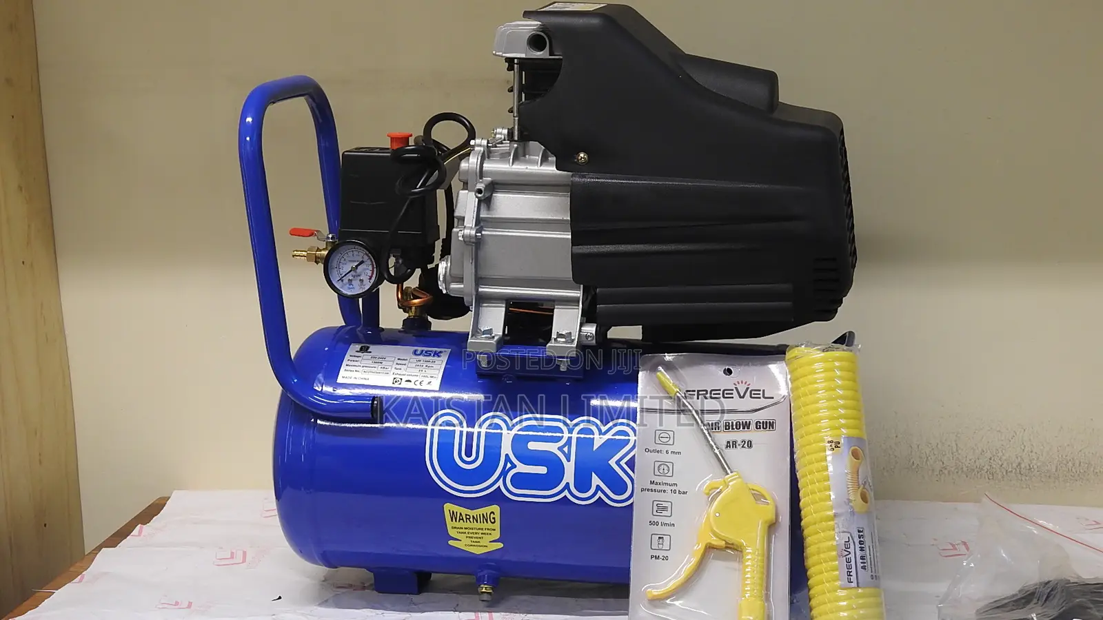Usk Ud1500-25 Air Compressor 180l/Min High Performance