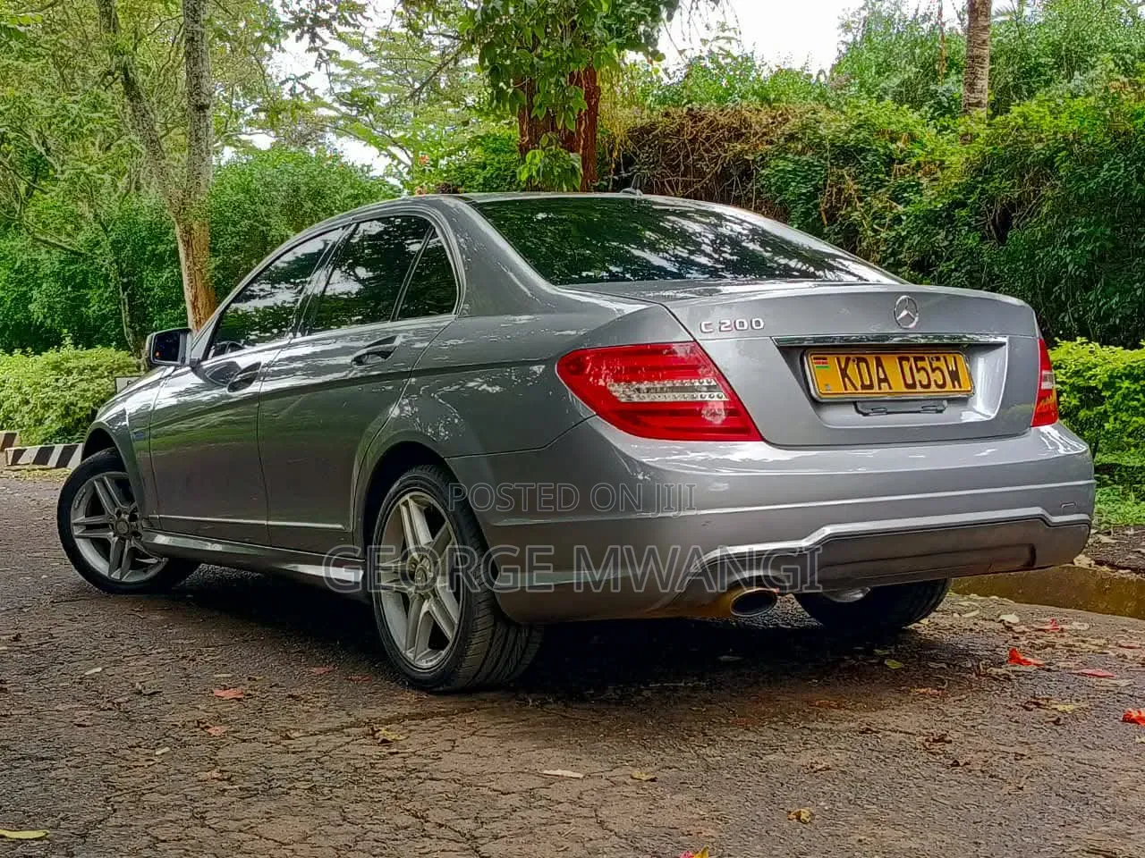 Mercedes-Benz C200 2013 Silver