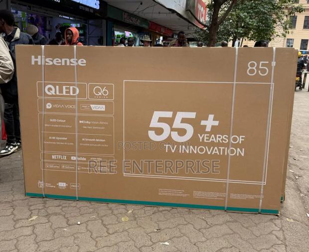 Hisense 85q6 Qled Brand New