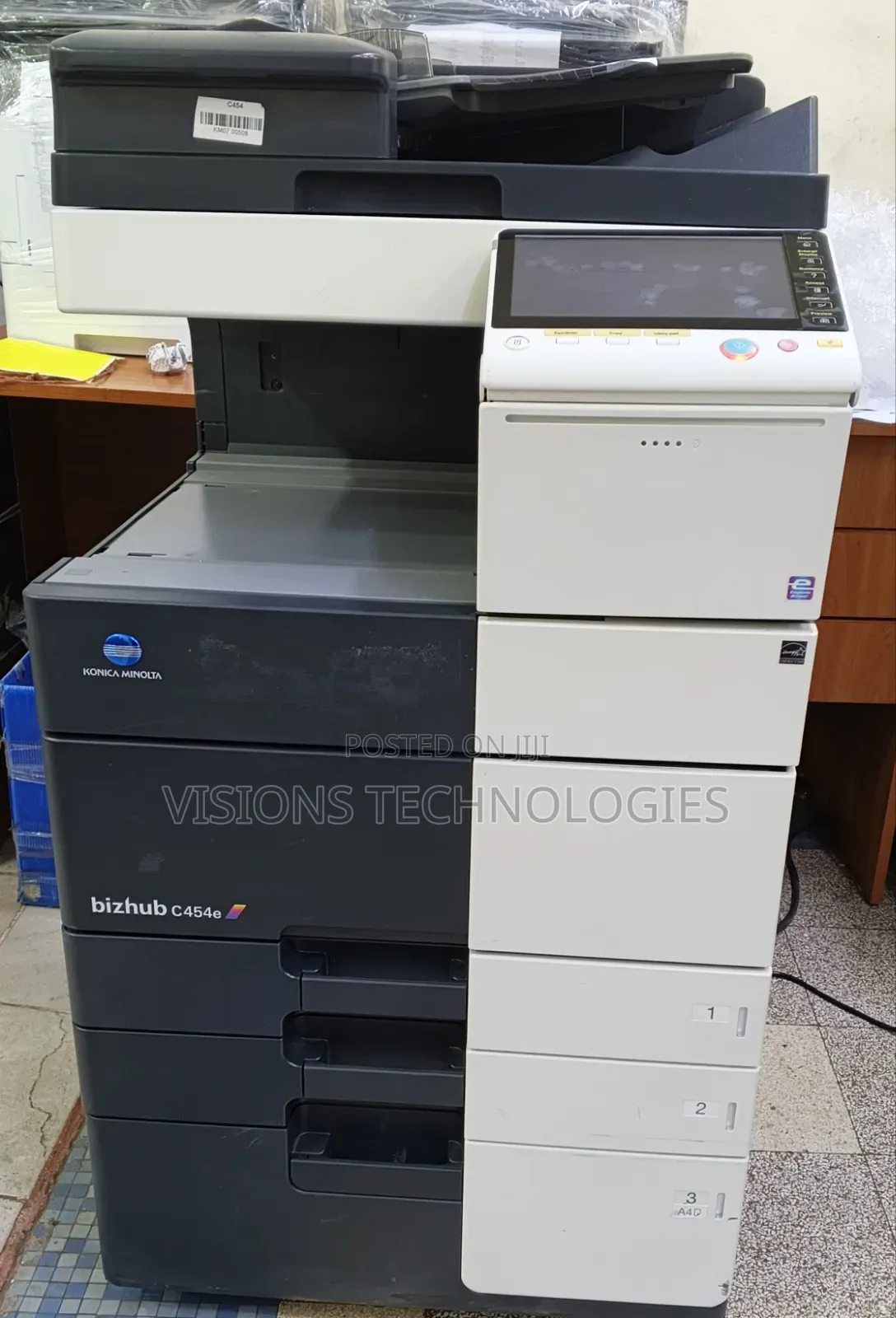 Bizhub C454e Duplex( 2-Sided) Konica Minolta Multifunctional Printer