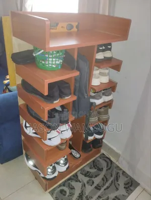Shoe Rack Wooden, Locally Fabricated