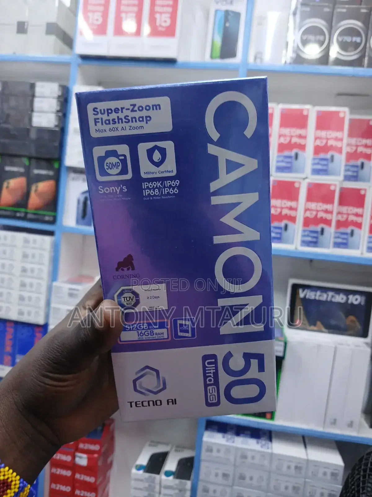 New Tecno Camon 50 Ultra 512 GB