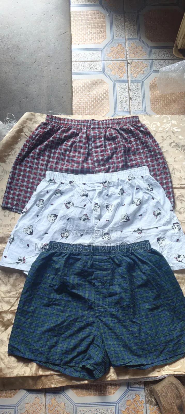 Checked Pure Cotton Boxers