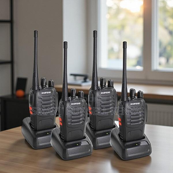 High Efficiency Baofeng Bf-888s Walkie Talkie Radio Calls- 4 Pieces